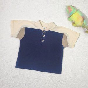 Vintage Bugle Boy Neutral Tee 18 months